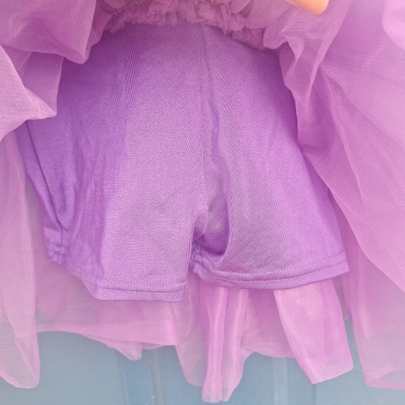 Sparkling Purple and Blue Kids Costume - Picture 3 of 4